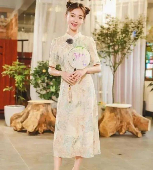 感觉|谁是李沁林徽因来袭明星旗袍中令人惊叹的旗袍，会带来不同的效果