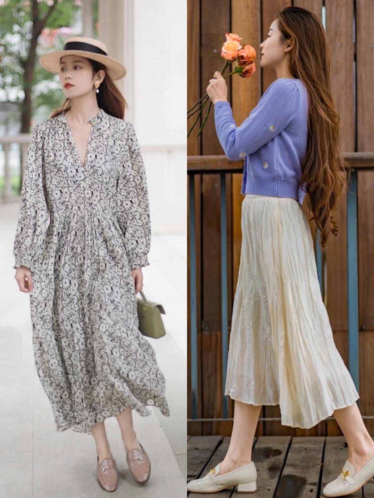 职场|优雅女性人手几双的乐福鞋,春季这么搭魅力十足,关键舒适不挑人