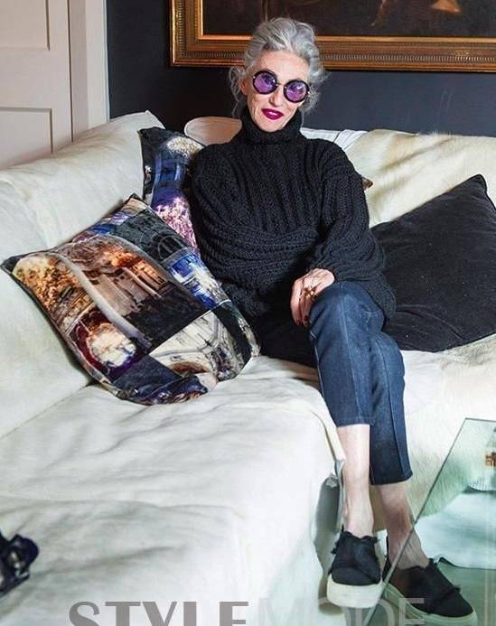 色调|谁说年纪大了就和时尚无关?这些老奶奶比年轻人还时髦