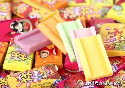 泡泡糖|童年五大回忆零食，你吃过几种呢？全吃过的，孩子都上一年级了