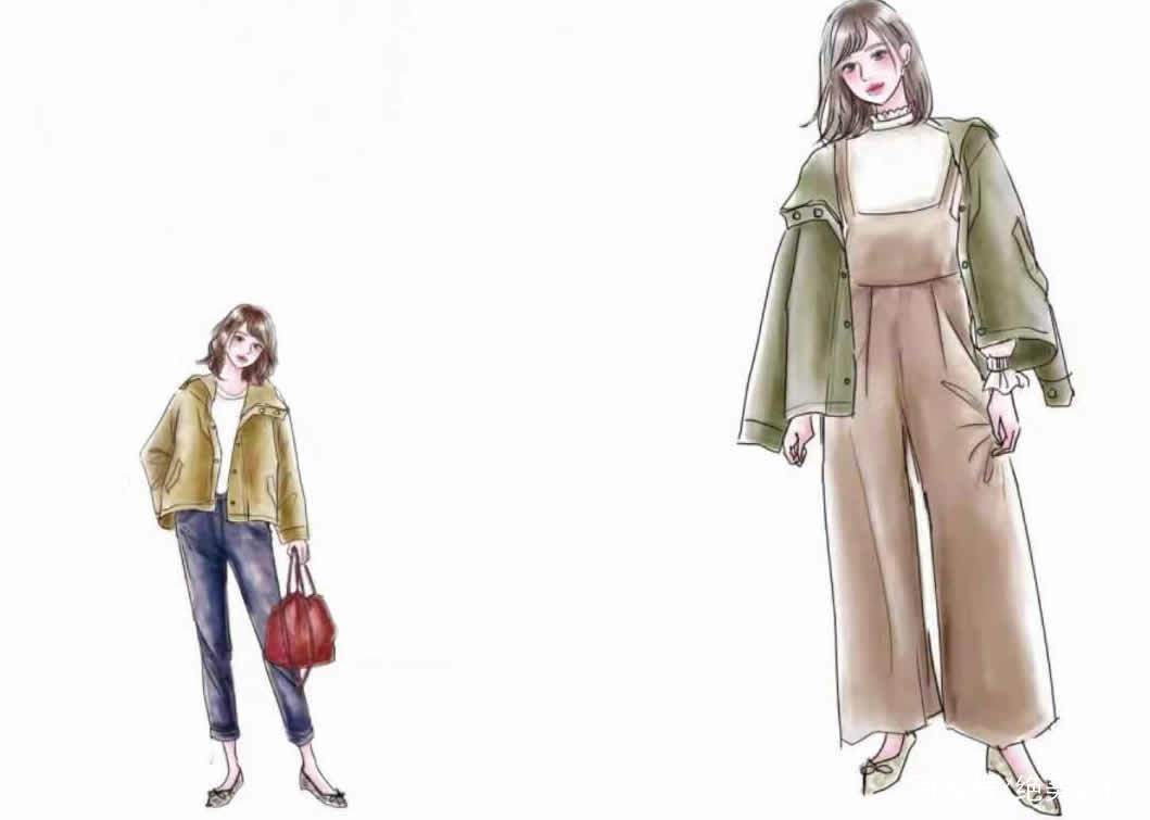 状态|3种穿衣状态,你是哪一种?早秋最美“手绘穿搭”,只教穿衣干货