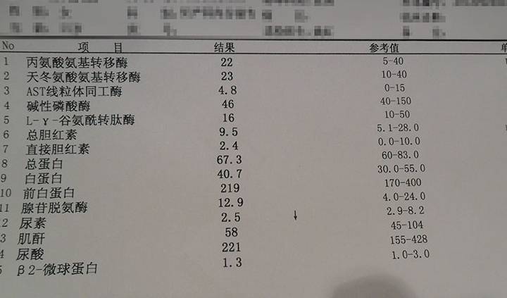 进行|血常规检查，肝功能五项检查，乙肝五项检查，终于被我整理清楚了