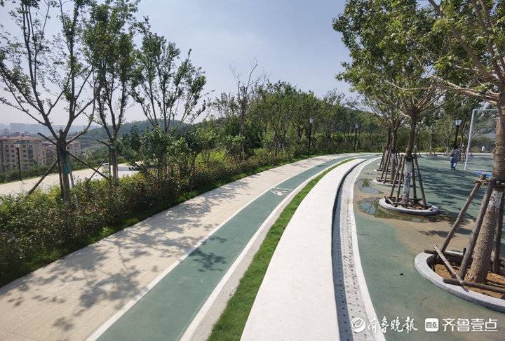 李沧区老虎山公园即将竣工开园，10万户居民有了休闲新去处