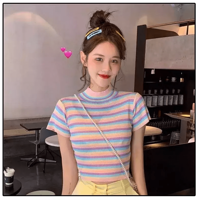 条纹|初秋针织衫,舒服百搭显气质,上身直男斩