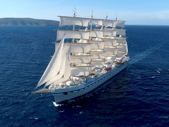 wrca世界纪录认证:"golden horizon"世界最大的高桅横帆船