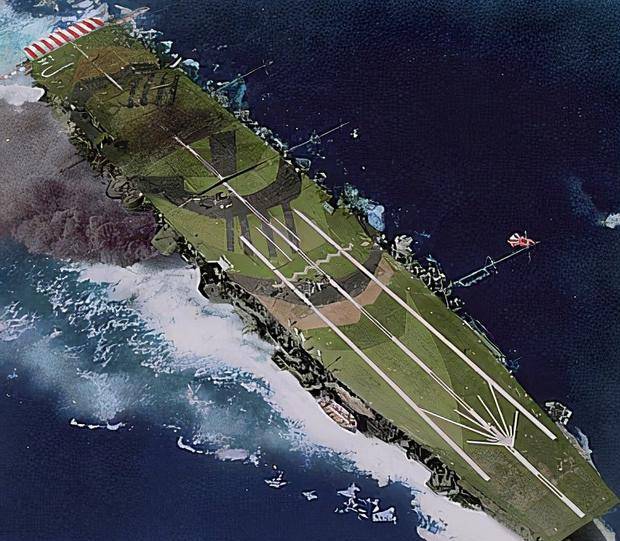 原创生死的艺术:各国海军在二战中的迷彩应用