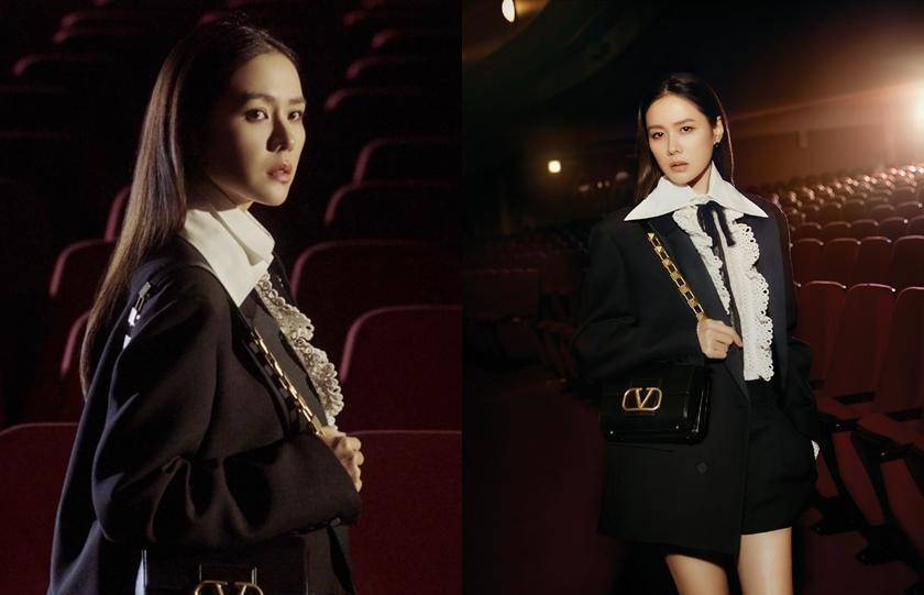 高跟鞋|孙艺珍最新大片撞衫杨幂、唐嫣！满屏逆天长腿「她」最美