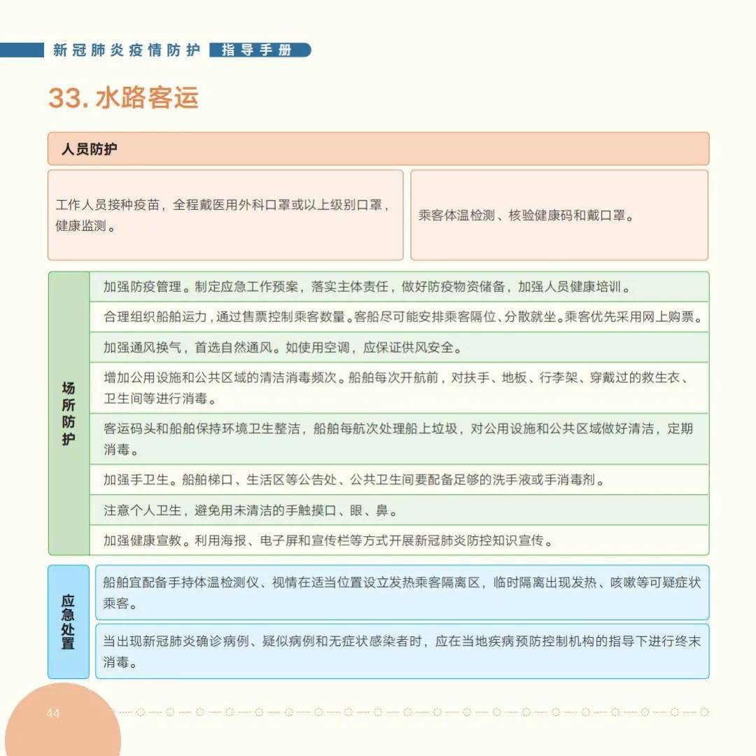 疫情|国家卫健委发布《新冠肺炎疫情防护指导手册》