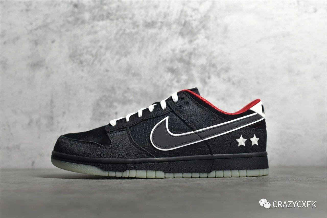 测评盘点|英雄联盟电竞联赛 LPL x Nike SB Dunk Low LOL 黑红丝绸龙纹夜光运动板鞋