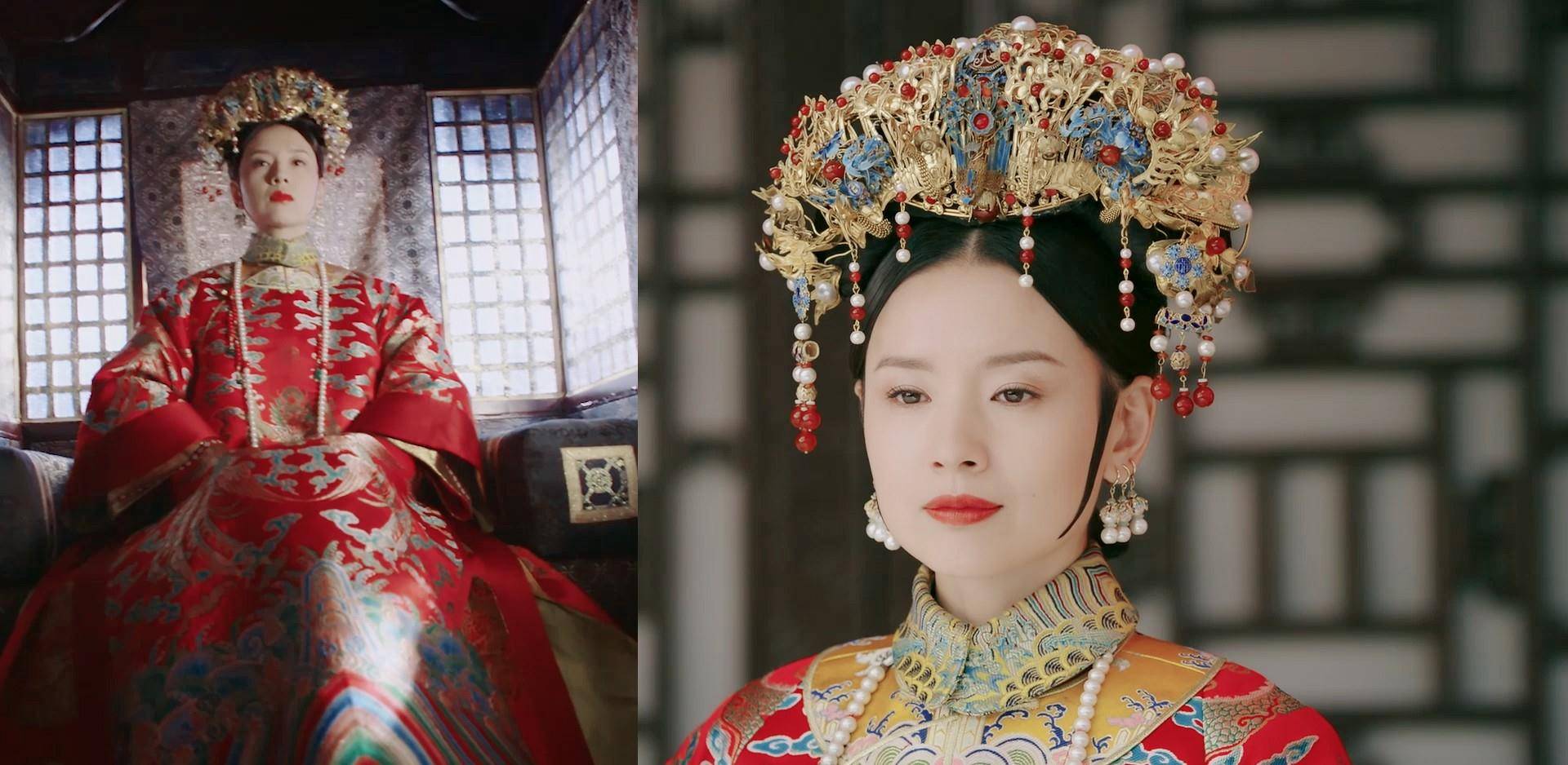 衣裳|如懿传｜富察琅嬅皇后的前二十款造型，不喜奢华依旧华丽出彩