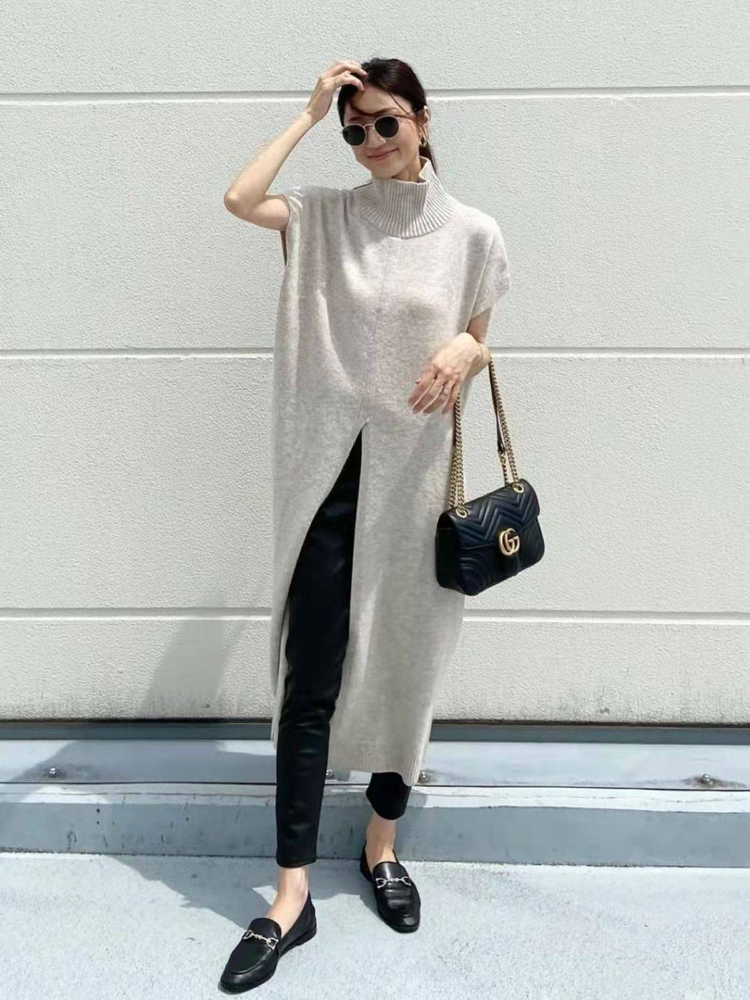 原创秋季穿衣如何显高显瘦这位日本主妇的穿搭术值得40岁女人借鉴