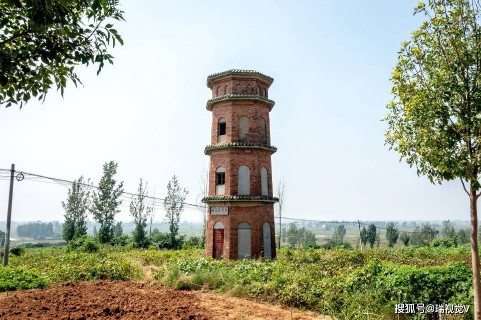 同山观震台:八面四层红砖砌,46岁了_浚县