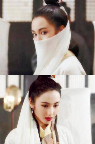一身|赵丽颖、鞠婧祎、唐嫣、蒋勤勤、黄奕、黎姿,谁戴面纱最美最仙