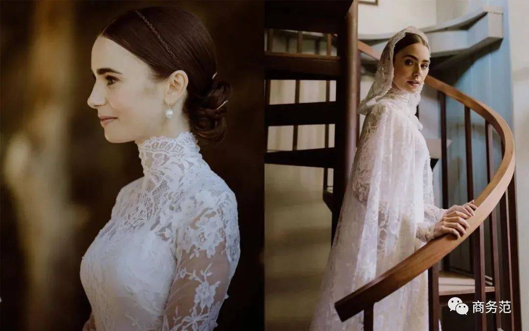 Collins|32岁“白雪公主”结婚，穿Ralph Lauren婚纱太唯美！