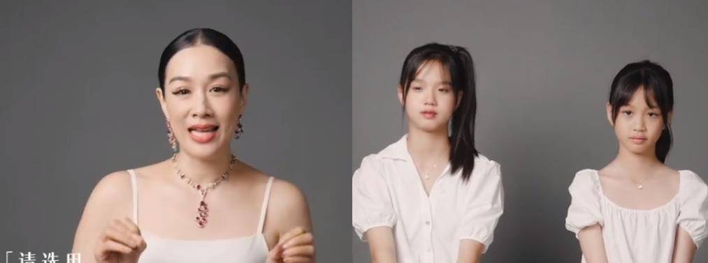 Jaden|钟丽缇晒母女三人美照,母女三人像姐妹花,越来越精致漂亮了