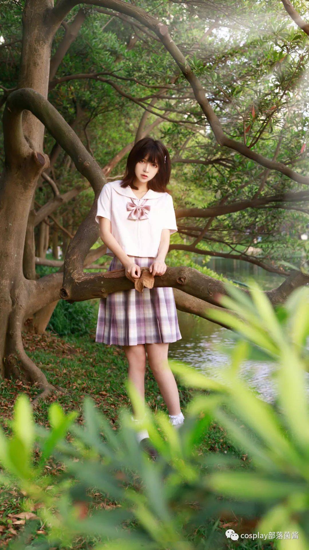 JK少女：​夏天的梦里，承载着光怪陆离的奇妙景色