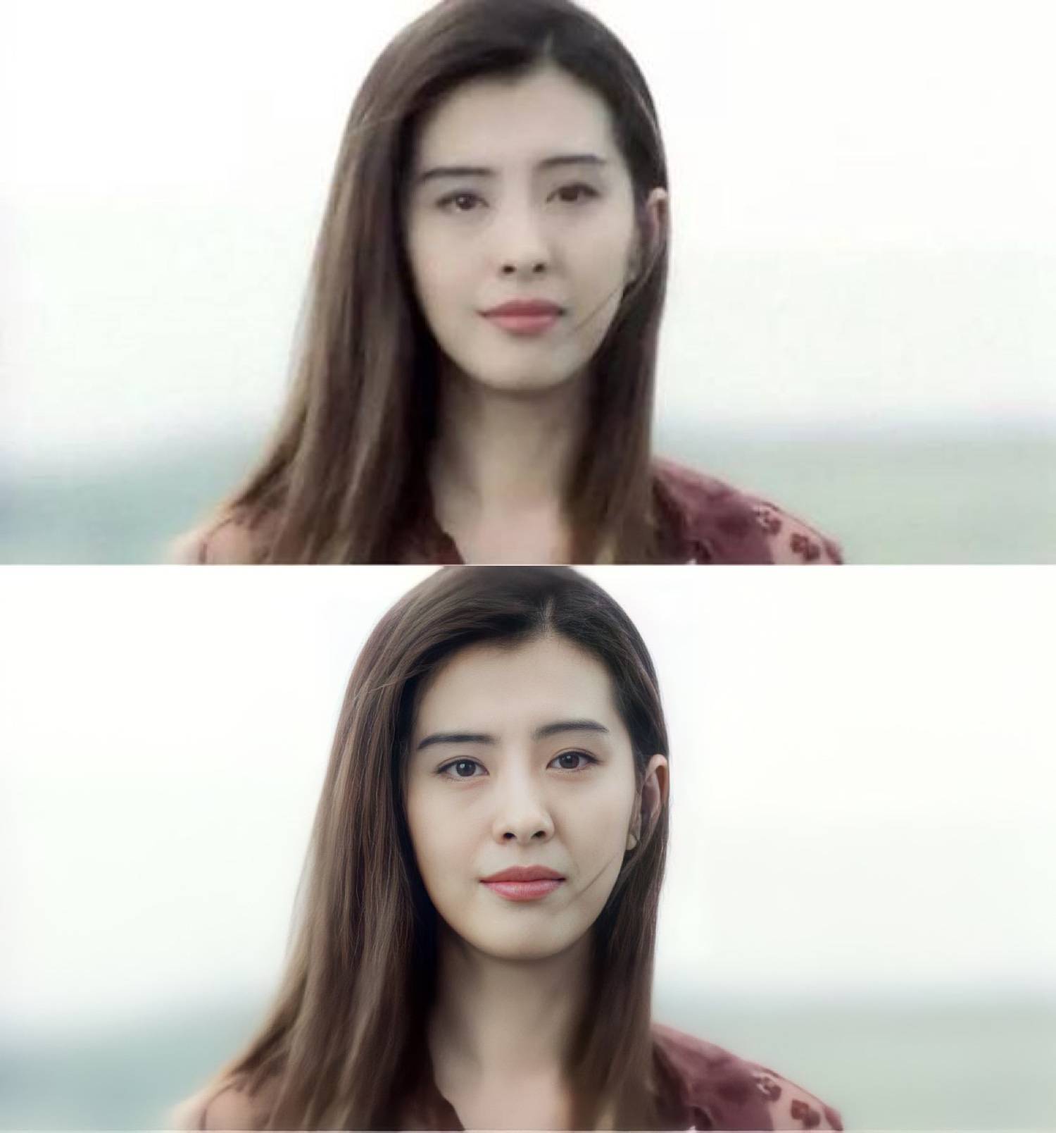 港星仙女王祖贤 高清修复照前后大对比 真是风华绝代 年年