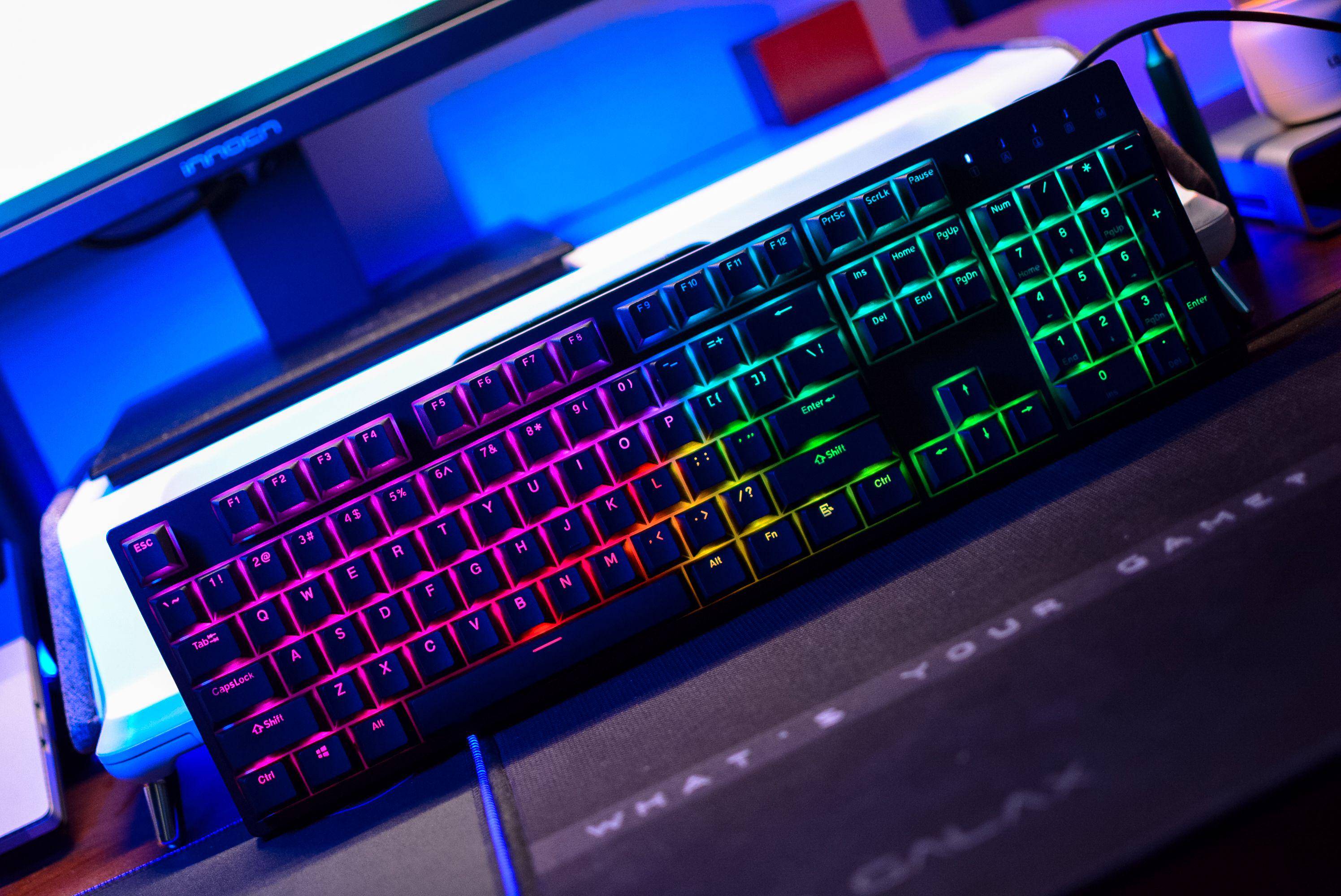 机械键盘究竟该怎么选择原厂银轴rgb静音杜伽k310深度评测