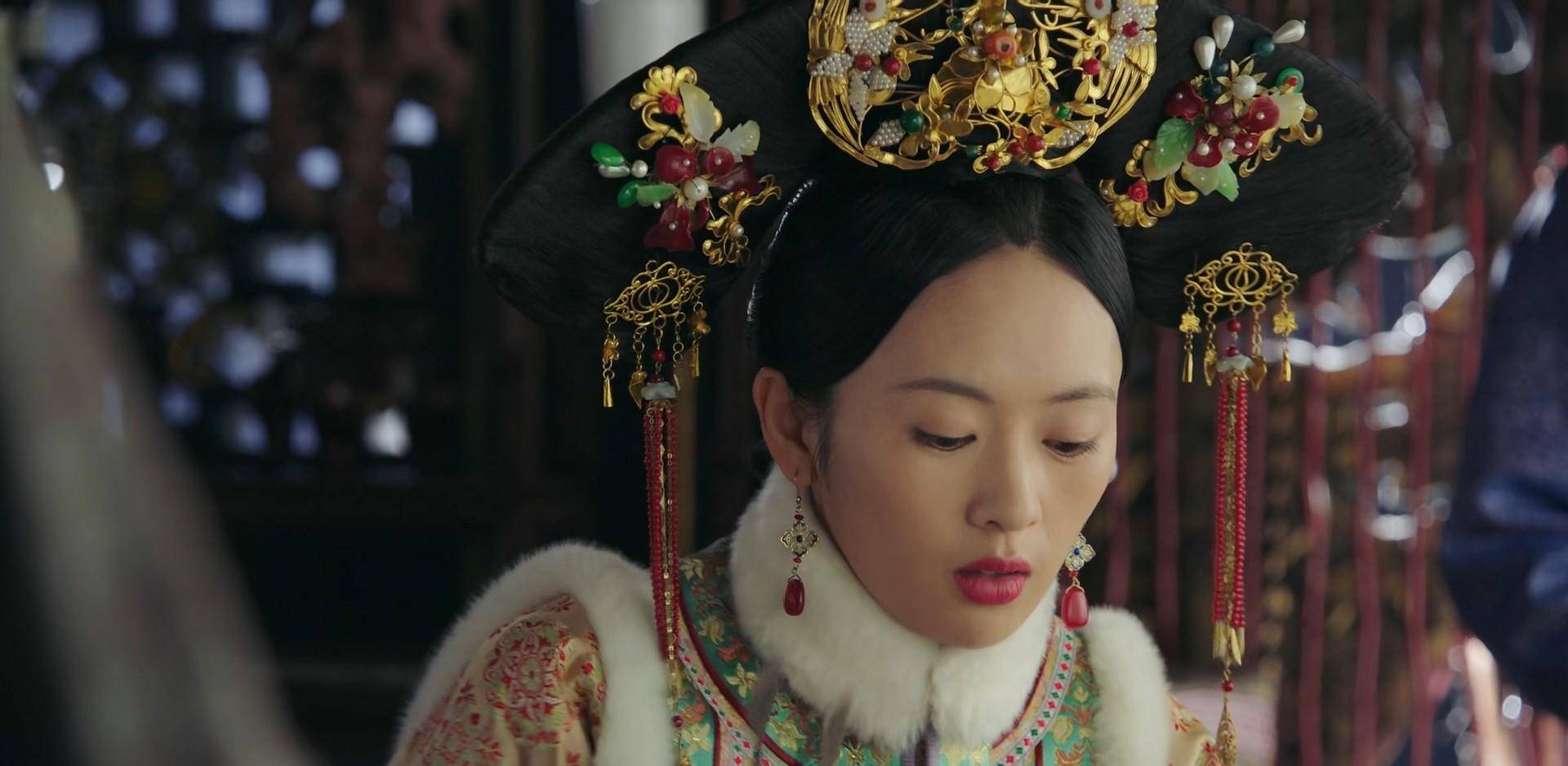 时期|如懿传｜高晞月在贵妃时期的前二十种造型，既高调又华丽