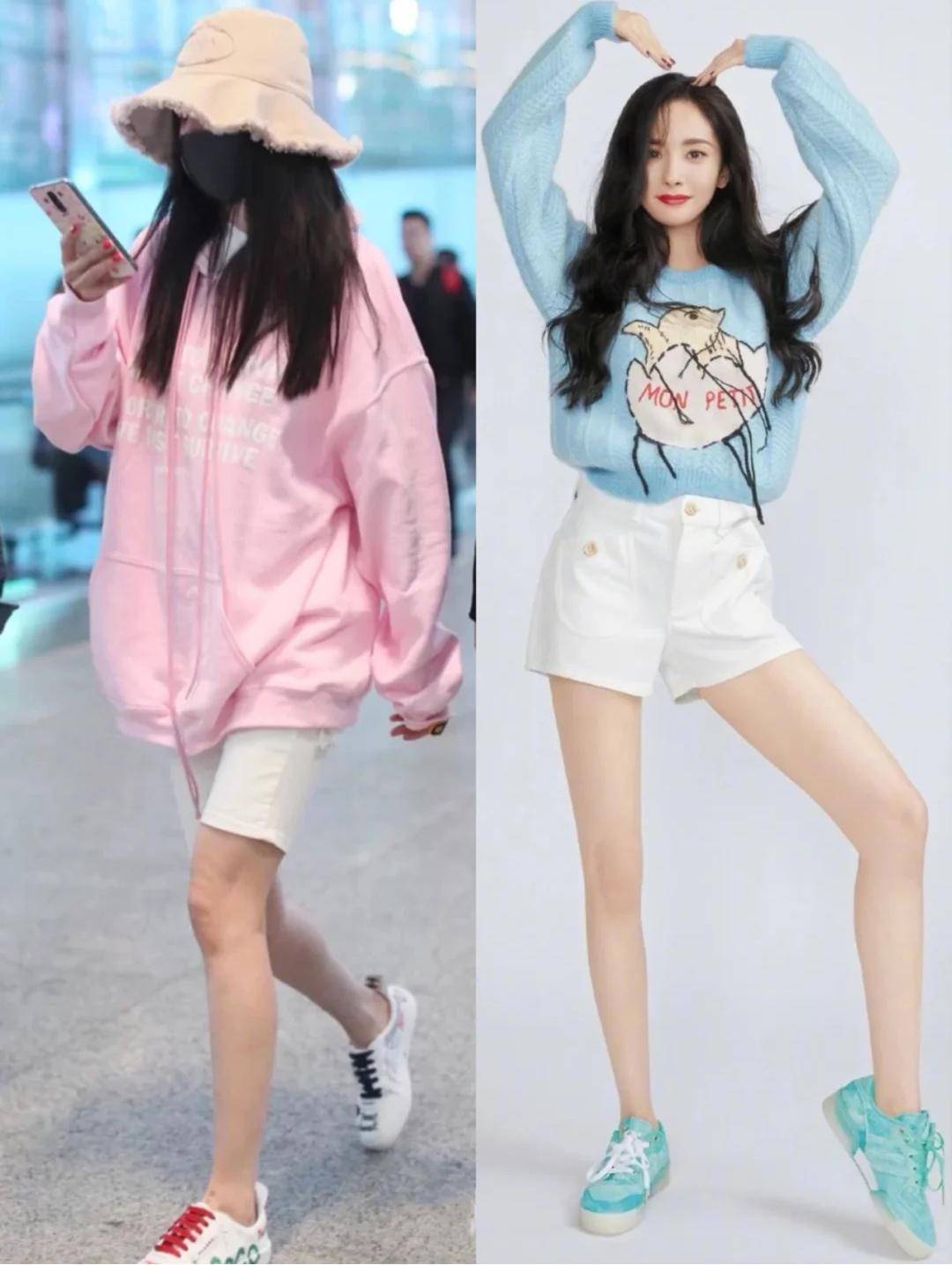 身材|被杨幂的气质“惊艳”到了,叠穿、上松下紧,可盐可甜还动人