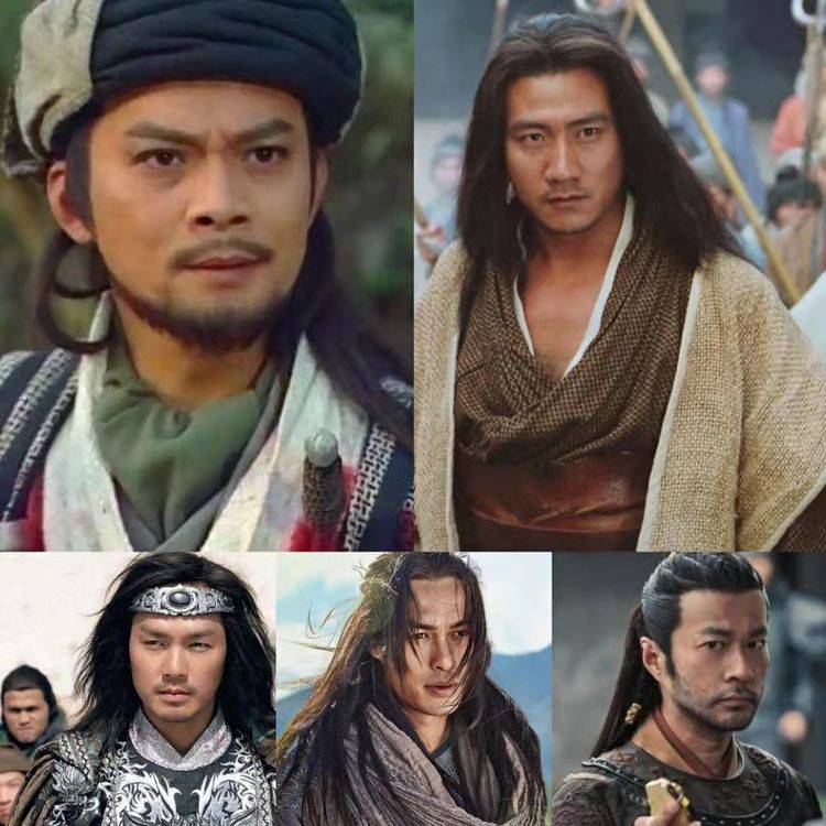 谭凯与黄日华版乔峰和胡军版乔峰,在形象上看着都挺像的.