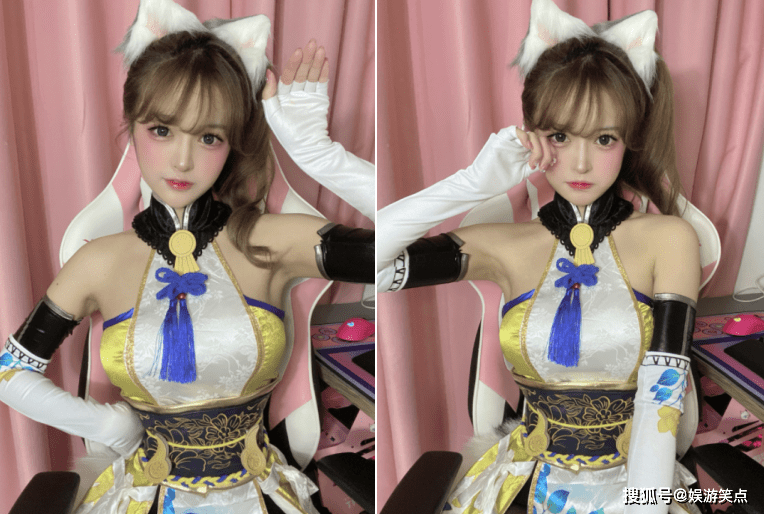 胡桃|气质吊打井川里予，妹子COS永劫无间，纯欲胡桃真难顶