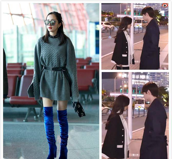 服装|杨幂真的好勇敢啊，和小9岁的许凯演情侣，看照片还挺有cp感