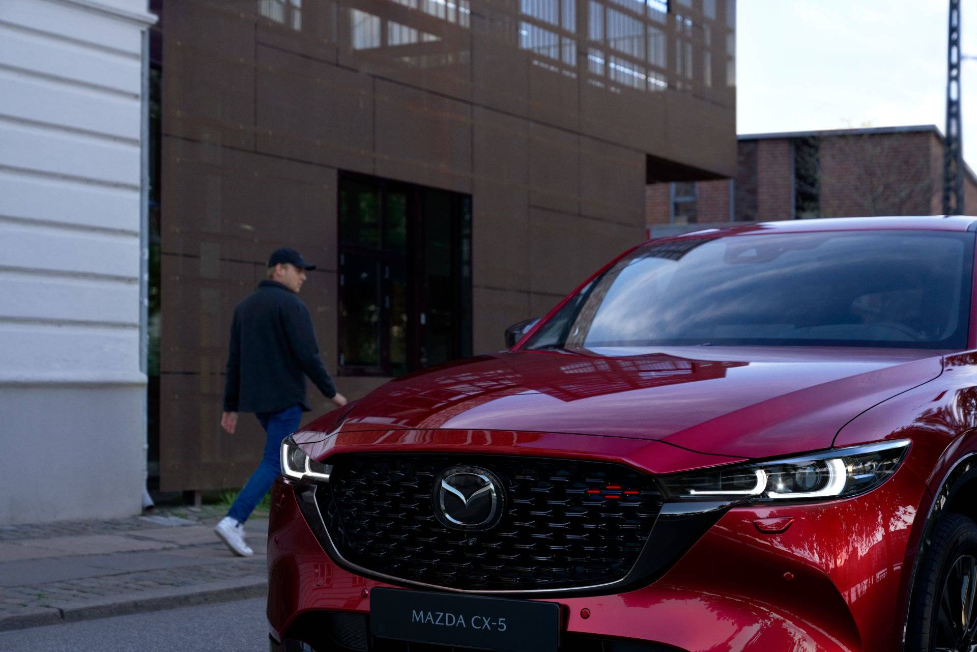 全新魂动suv 22小改款马自达cx 5优雅亮相 部分