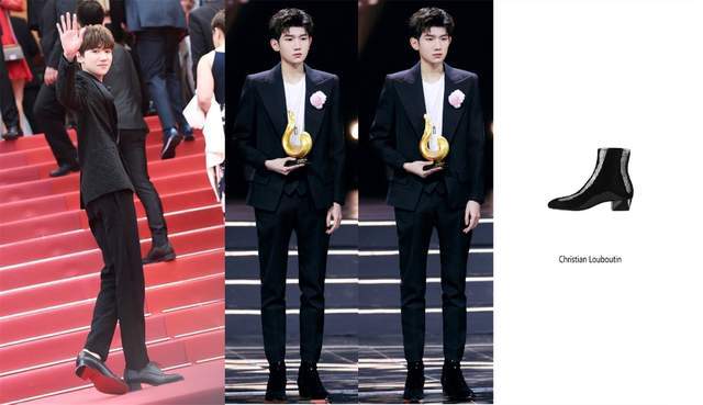 赶潮流还是为增高 陈坤轮胎靴增高很潮 王一博王源也穿高跟鞋 厚底