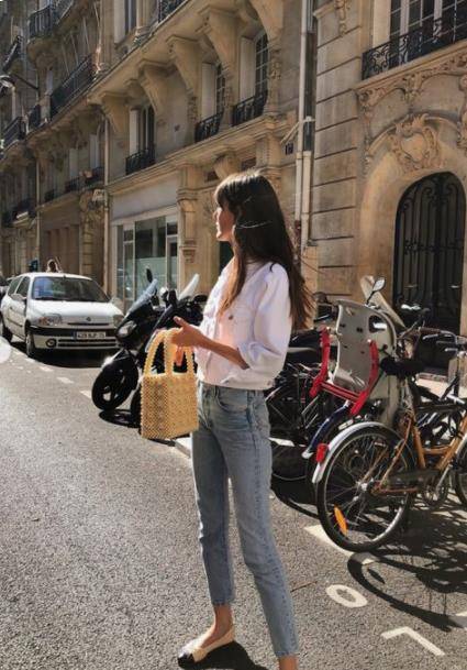 美人|杨采珏穿衬衫是法式美人,怎么我穿就成了法式土狗?