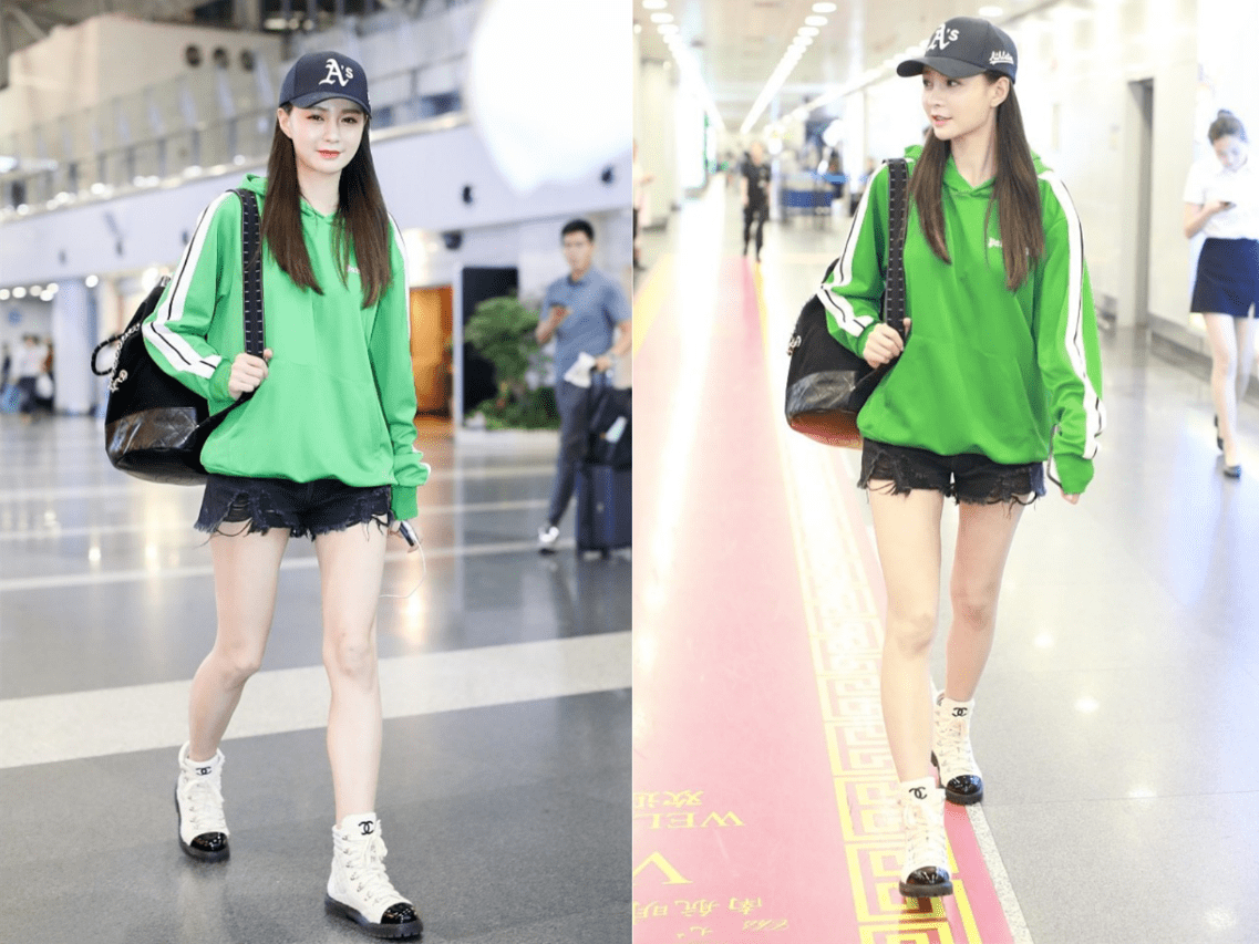 卫衣|30多的沈梦辰其实也不咋年轻了,但穿得却像高中生,还有小女孩样