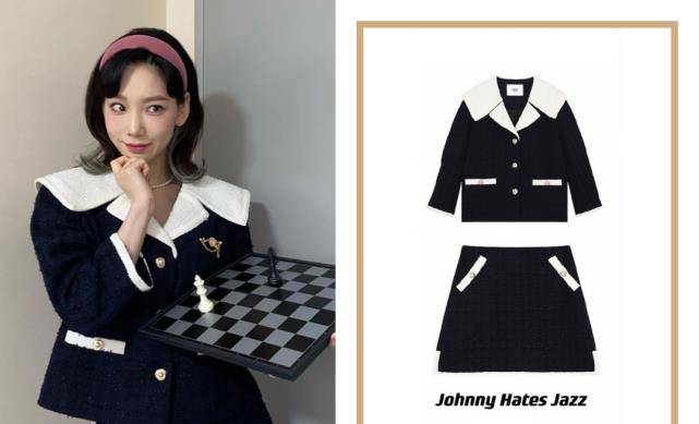 套装|这俩女顶流撞衫,不尴尬吗?