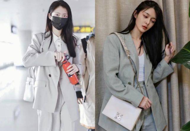 套装|这俩女顶流撞衫，不尴尬吗？