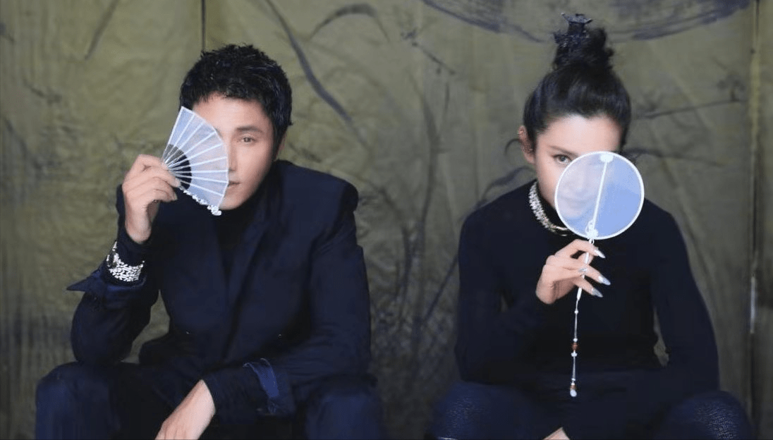 黑色|陈坤李冰冰黑色造型大片登时尚芭莎封面，攻气满满