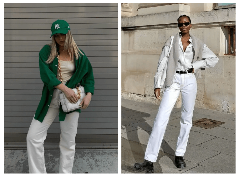 white|决定了！入秋第一条裤子就选它