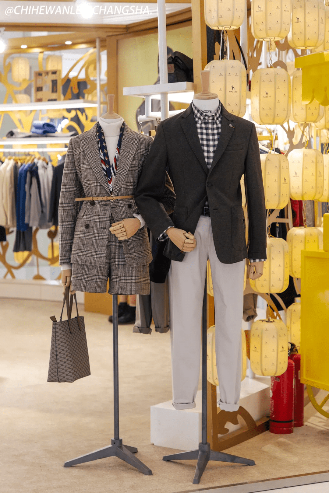 套装|HAZZYS POP-UP IFS国金站，刮起英伦优雅风！