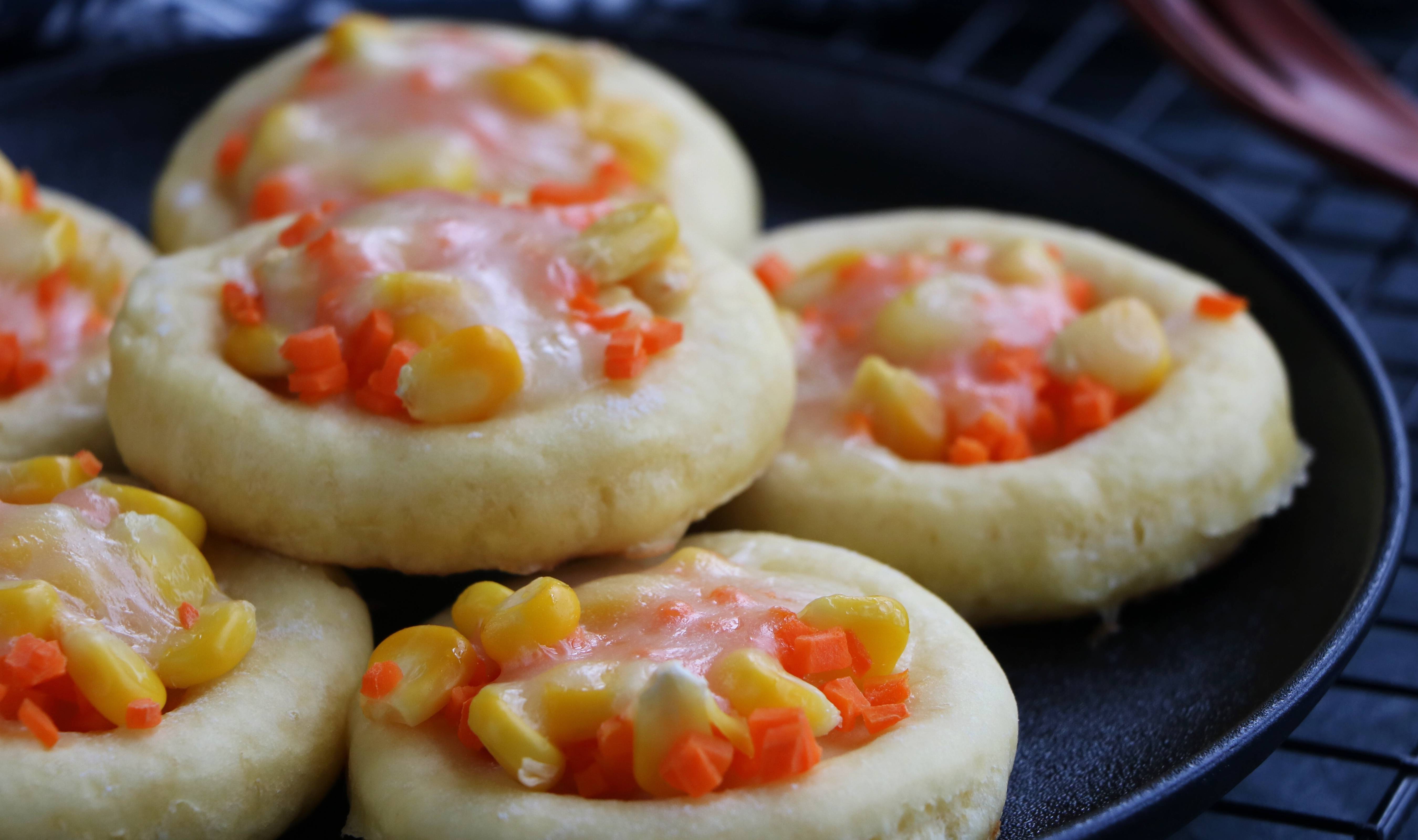 披萨|我家迷上了这早餐,比披萨简单,比馒头营养好吃,出锅孩子就馋了