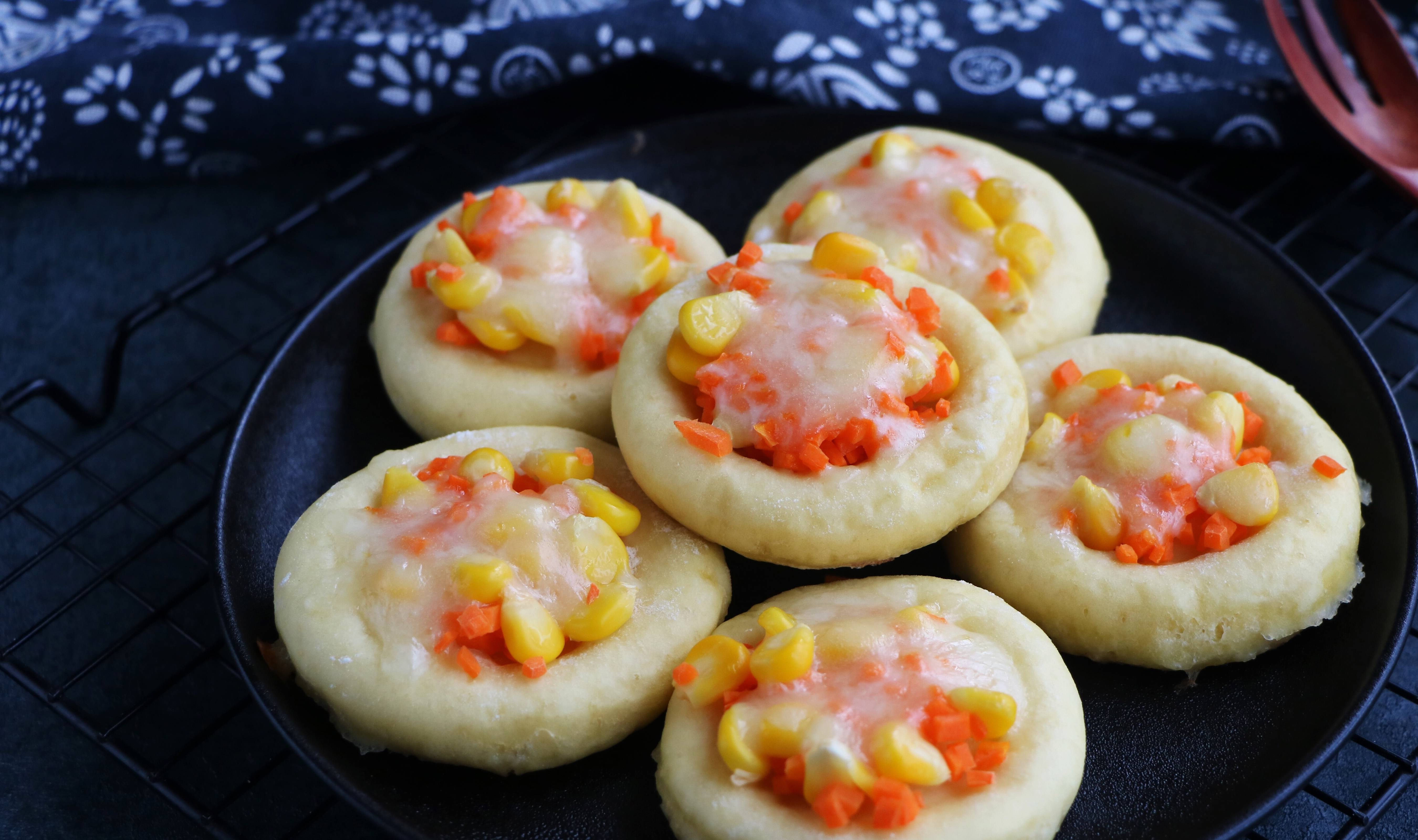 披萨|我家迷上了这早餐,比披萨简单,比馒头营养好吃,出锅孩子就馋了