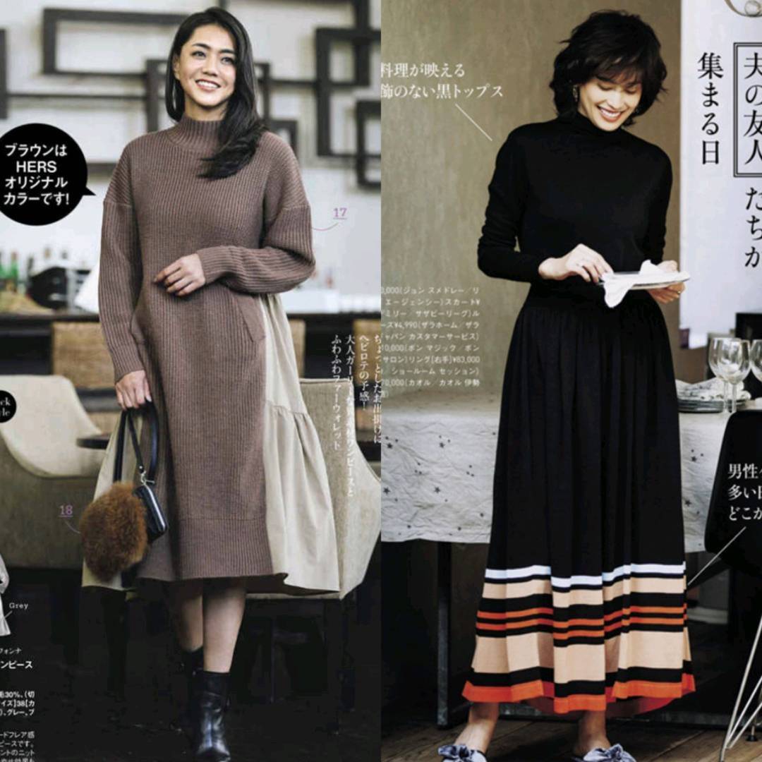 披肩|大龄女性秋天多穿“针织衫”实用又优雅