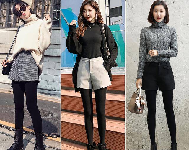 棉毛裤|冬天怎么穿“打底裤”才不土？记住这3点，保暖又显瘦~