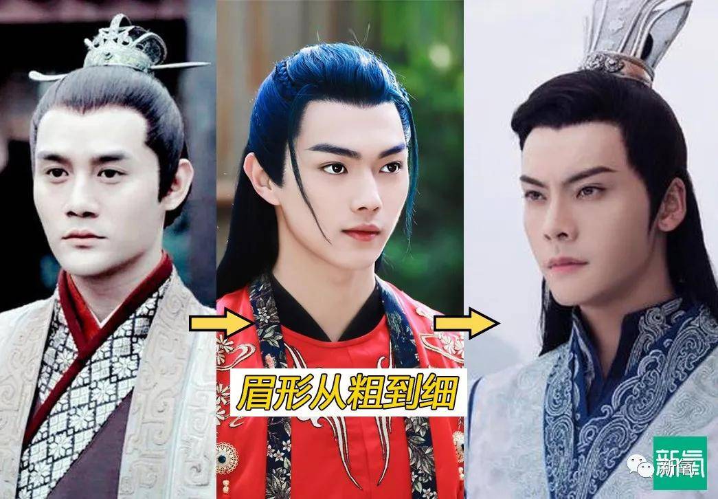 古偶男|贵圈男星眉毛大赏！三角形这位是我的年度笑点！