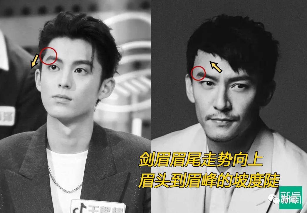 古偶男|贵圈男星眉毛大赏！三角形这位是我的年度笑点！