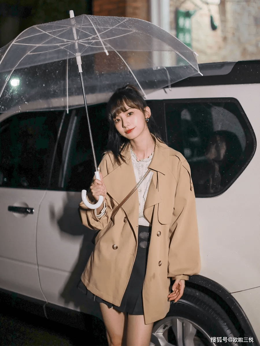 中性|悦穿搭：买风衣多选这5种颜色，好穿好搭不过时