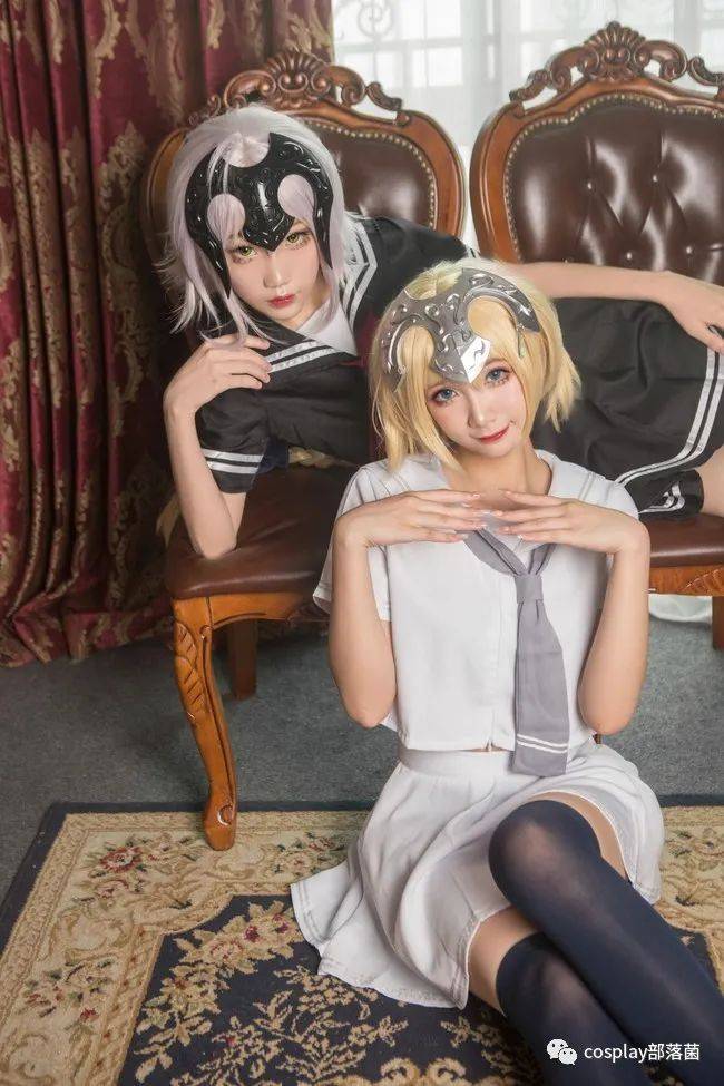 摄影|cos：黑白贞才是一对好朋友，真的很甜
