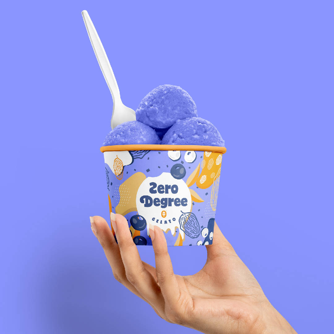 emir kudic 的零度冰淇淋包装设计