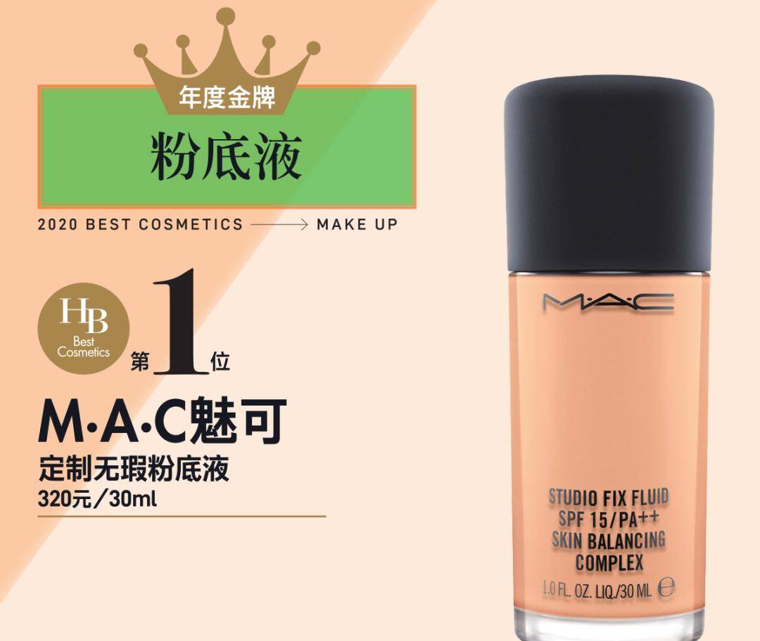 人参HB美妆大赏榜单公布,年度好用的化妆品清单