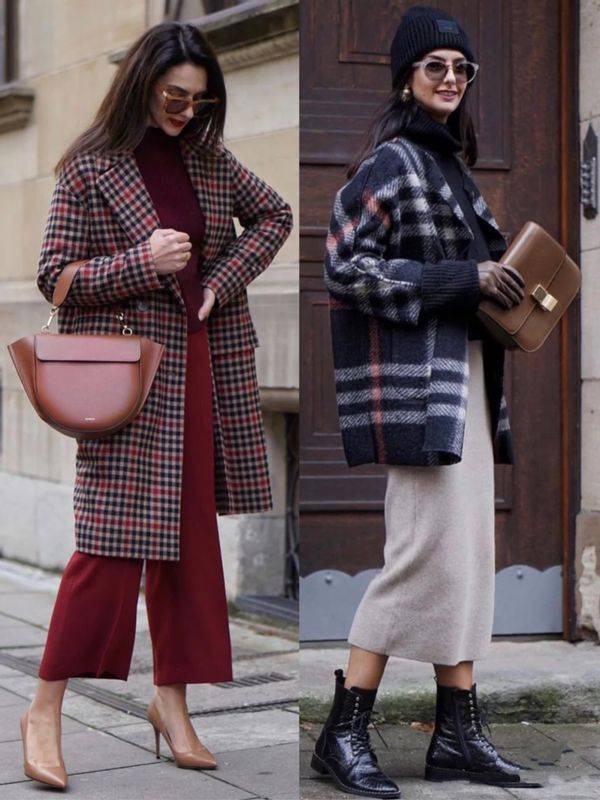 黑色|宝藏博主的大衣时尚搭配,华丽时髦又摩登