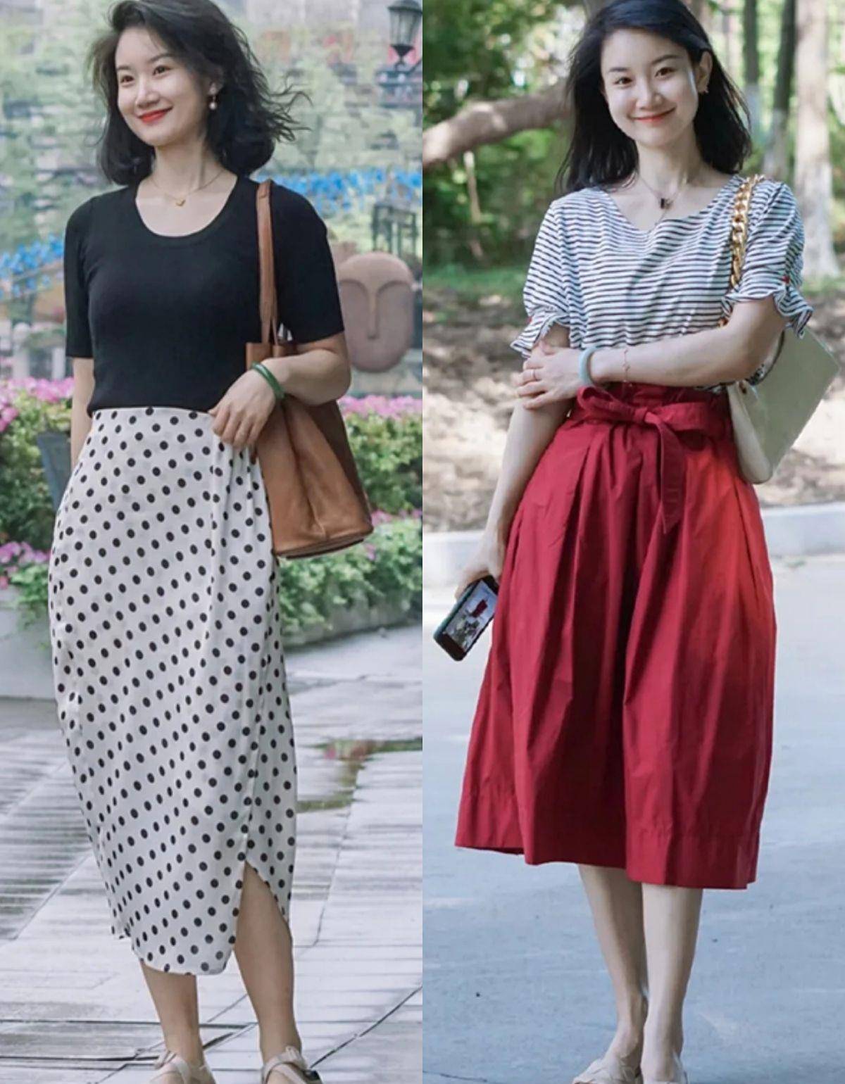 身材 微胖的梨型身材怎么穿?学她的显瘦look,轻松告别大粗腿、妈妈臀