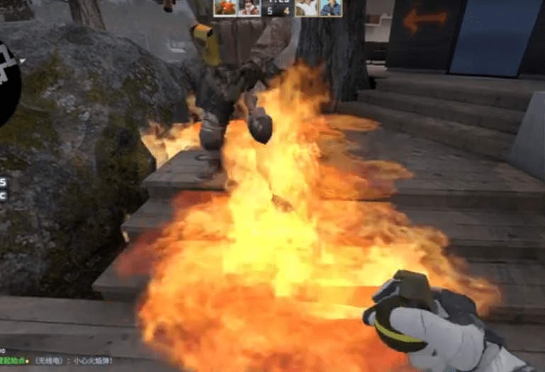 csgo迎来新版本ququ用燃烧弹敬队友系统直接惩罚