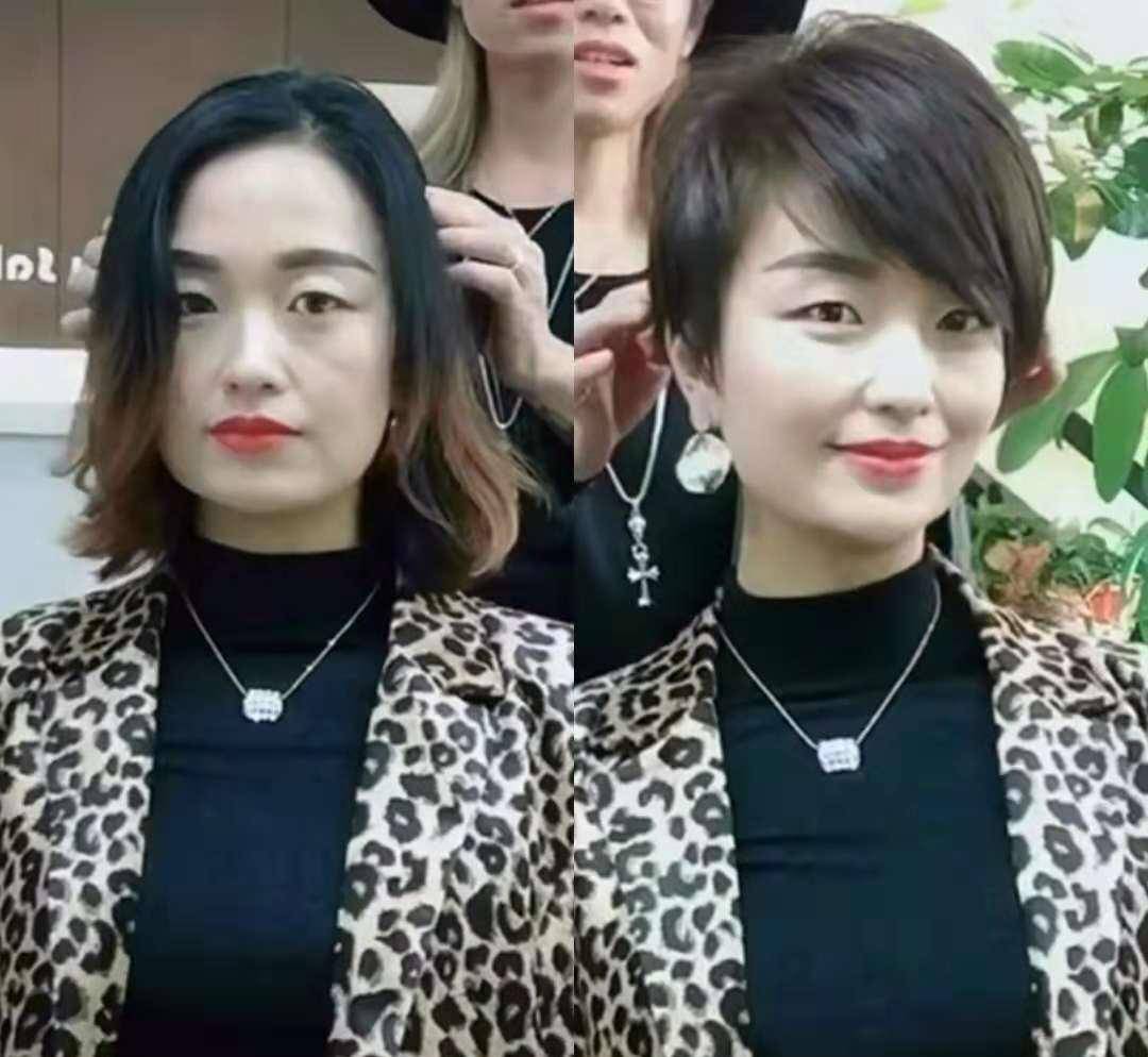 发型脸大的女生适合短发吗？什么短发减龄瘦脸？